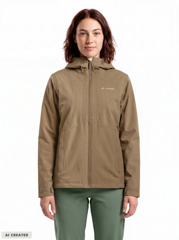 VAUDE VAUDE SE Women's Morkon Jacket II Outdoorjacke Damen - oat - 0 | SportScheck