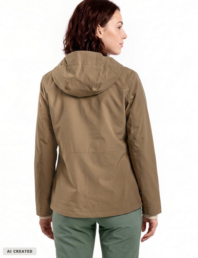 VAUDE VAUDE SE Women's Morkon Jacket II Outdoorjacke Damen - oat - 1 | SportScheck