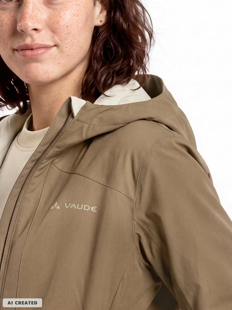 VAUDE VAUDE SE Women's Morkon Jacket II Outdoorjacke Damen - oat - 0 | SportScheck