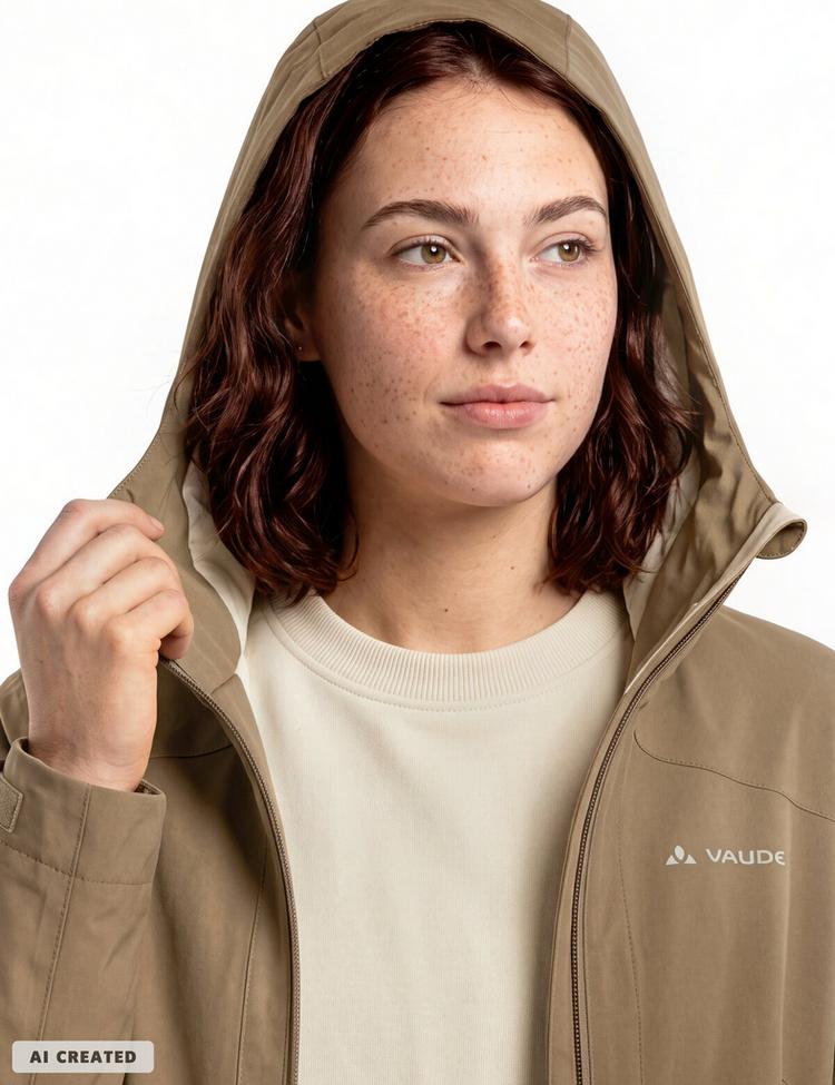 VAUDE VAUDE SE Women's Morkon Jacket II Outdoorjacke Damen - oat - 1 | SportScheck