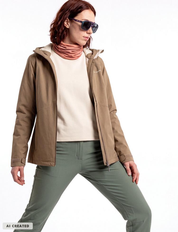 VAUDE VAUDE SE Women's Morkon Jacket II Outdoorjacke Damen - oat - 2 | SportScheck