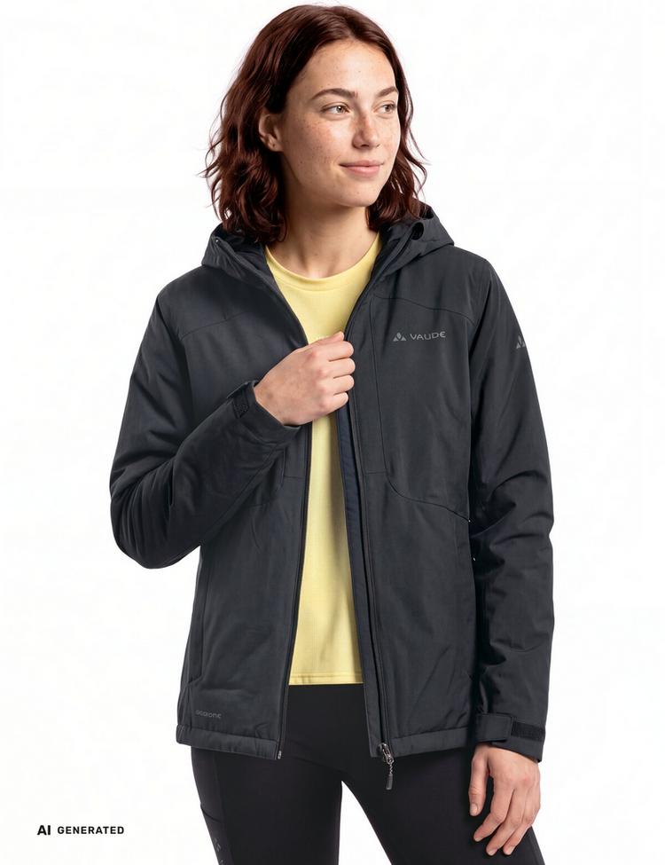 VAUDE VAUDE SE Women's Morkon Jacket II Outdoorjacke Damen - phantom black - 0 | SportScheck