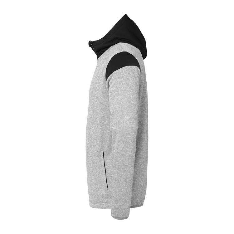 Uhlsport Uhlsport Squad 27 Track Hood Kapuzenjacke - dark grau melange/schwarz - 0 | SportScheck