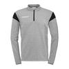 Uhlsport Squad 27 Funktionssweatshirt - dark grau melange/schwarz