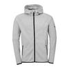 Uhlsport ID Kapuzenjacke - dark grau melange