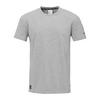 Uhlsport ID Kids T-Shirt Kinder - dark grau melange