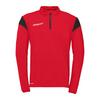Uhlsport Squad 27 Kids Funktionssweatshirt Kinder - rot/schwarz