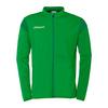 Uhlsport Squad 27 Classic Kids Kapuzenjacke Kinder - gr&uuml;n/lagune