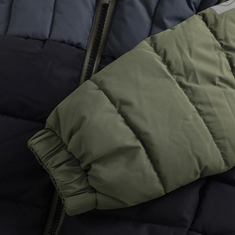 COLORKIDS COLORKIDS Quilt & Colorbl. Fleecejacke Kinder - Dunkelgrau - 2 | SportScheck