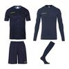 Uhlsport Prediction Kids Torwart Set Kinder - marine/fluo gelb