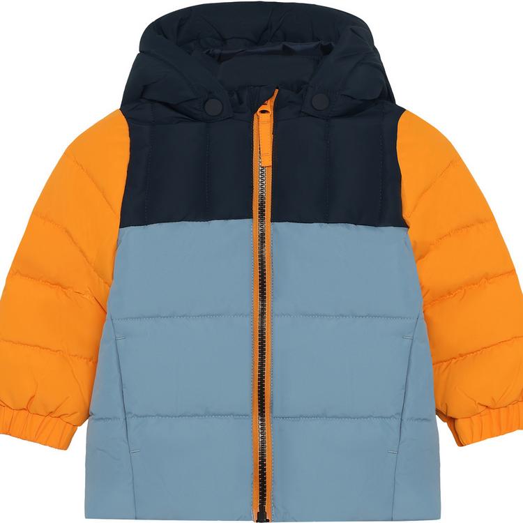 COLORKIDS COLORKIDS Quilt & Colorbl. Fleecejacke Kinder - Rauchblau - 0 | SportScheck