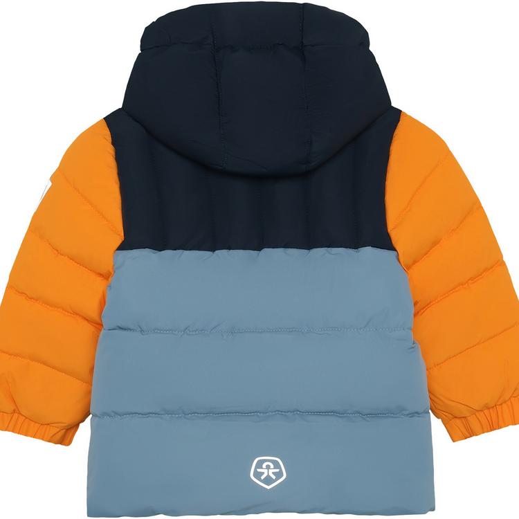 COLORKIDS COLORKIDS Quilt & Colorbl. Fleecejacke Kinder - Rauchblau - 0 | SportScheck