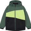 COLORKIDS Colorblock Skijacke Kinder - Tannengr&uuml;n
