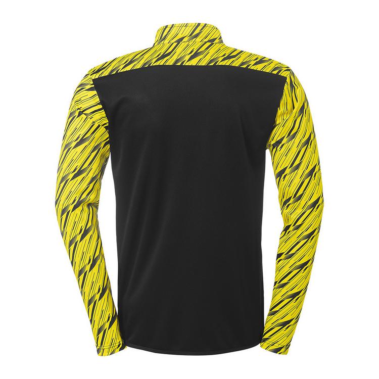 Uhlsport Uhlsport Progressive 28 Poly Kids Trainingsjacke Kinder - schwarz/limonengelb - 0 | SportScheck