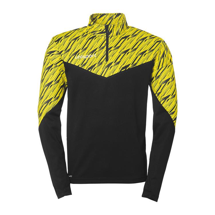 Uhlsport Uhlsport Progressive 28 Funktionssweatshirt - schwarz/limonengelb - 0 | SportScheck