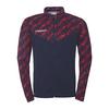 Uhlsport Progressive 28 Poly Kids Trainingsjacke Kinder - marine/rot