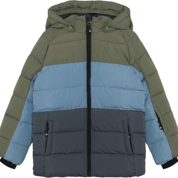 COLORKIDS COLORKIDS Quilt & Colorblock Skijacke Kinder - Blau - 0 | SportScheck
