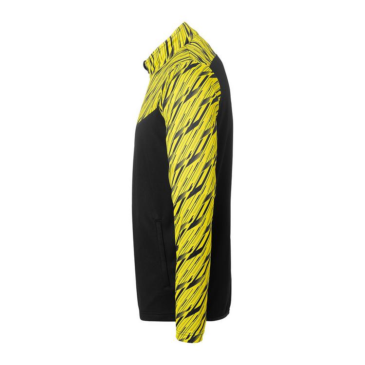Uhlsport Uhlsport Progressive 28 Poly Trainingsjacke - schwarz/limonengelb - 0 | SportScheck