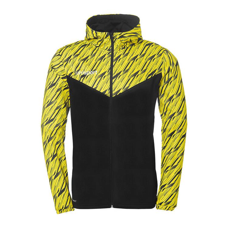 Uhlsport Uhlsport Progressive 28 Multi Hood Kapuzenjacke - schwarz/limonengelb - 0 | SportScheck