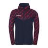 Uhlsport Progressive 28 Multi Hood Kids Kapuzenjacke Kinder - marine/rot