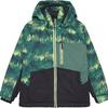 COLORKIDS Colorblock Skijacke Kinder - Tannengr&uuml;n