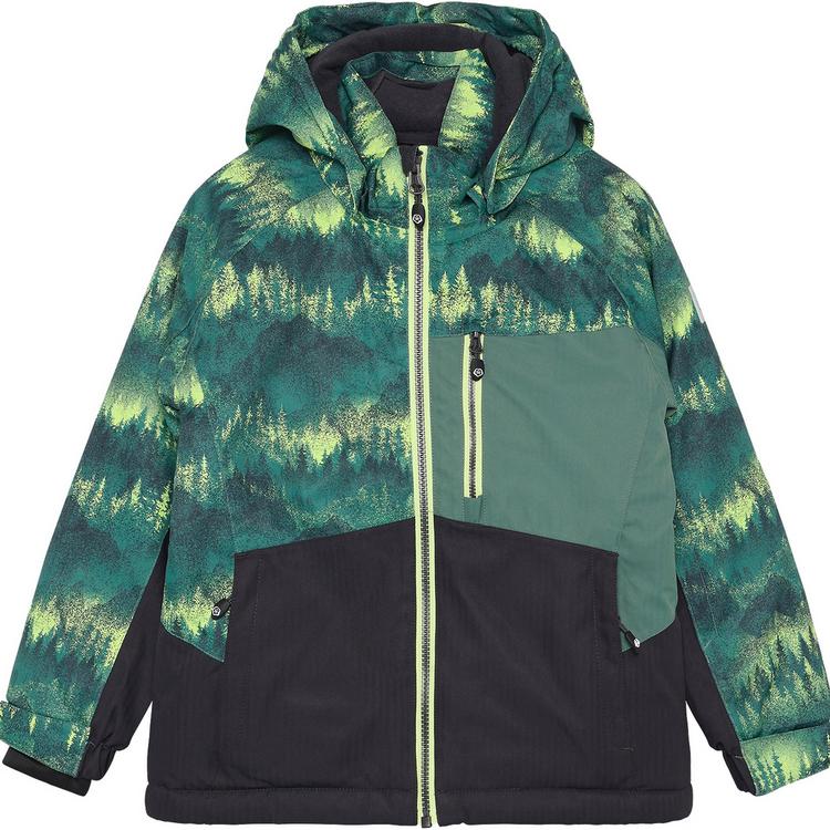 COLORKIDS COLORKIDS Colorblock Skijacke Kinder - Tannengr&uuml;n - 0 | SportScheck