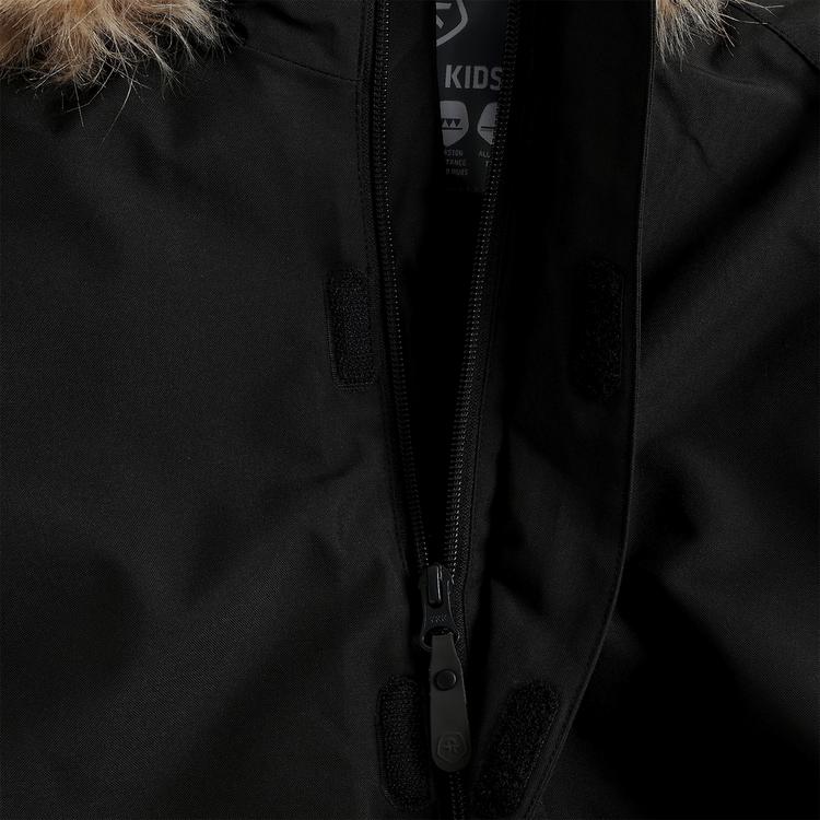 COLORKIDS COLORKIDS Coverall W. Fake Fur Skijacke Kinder - Schwarz - 2 | SportScheck