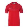 Uhlsport Progressive 28 Kids Poloshirt Kinder - rot