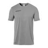 Uhlsport Essential Functional Kids T-Shirt Kinder - dark grau melange