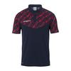 Uhlsport Progressive 28 Poloshirt - marine/rot
