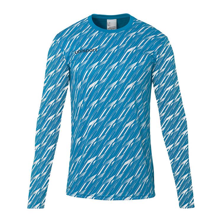 Uhlsport Uhlsport Progressive Kids Funktionsshirt Kinder - cyan/wei&szlig; - 1 | SportScheck
