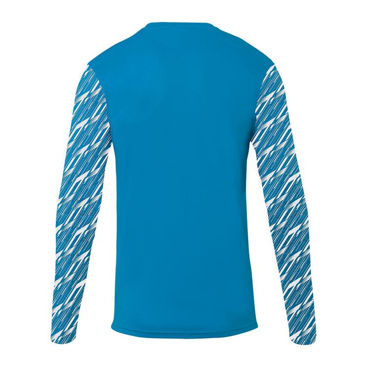 Uhlsport Uhlsport Progressive Kids Funktionsshirt Kinder - cyan/wei&szlig; - 4 | SportScheck