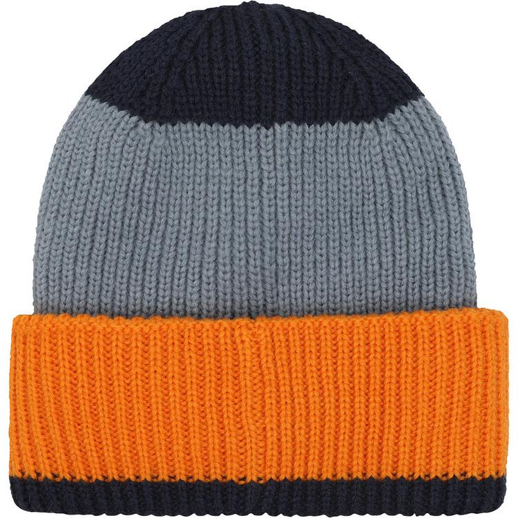 COLORKIDS COLORKIDS Beanie W. Wool & Contrast Skim&uuml;tze Kinder - Rauchblau - 0 | SportScheck