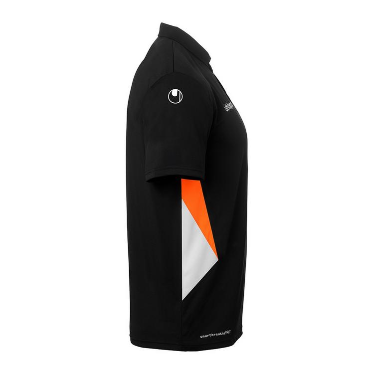 Uhlsport Uhlsport Equipe 29 Kids Poloshirt Kinder - schwarz/wei&szlig;/fluo orange - 1 | SportScheck