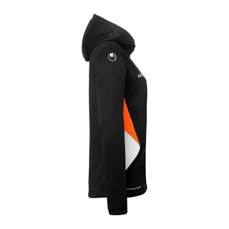 Uhlsport Uhlsport Equipe 29 Multi Hood Women Trainingsjacke Damen - schwarz/wei&szlig;/fluo orange - 1 | SportScheck