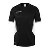 Uhlsport Equipe 29 T-Shirt - schwarz/wei&szlig;/steingrau