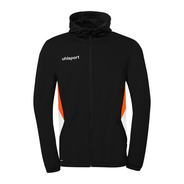 Uhlsport Uhlsport Equipe 29 Multi Hood Trainingsjacke - schwarz/wei&szlig;/fluo orange - 0 | SportScheck