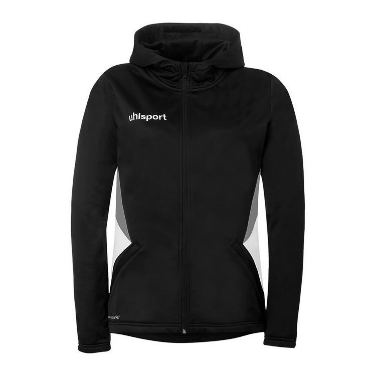 Uhlsport Uhlsport Equipe 29 Multi Hood Women Trainingsjacke Damen - schwarz/wei&szlig;/steingrau - 0 | SportScheck