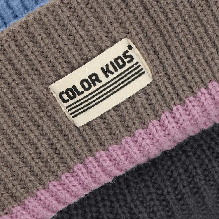 COLORKIDS COLORKIDS Beanie W. Wool & Contrast Skim&uuml;tze Kinder - Rose - 1 | SportScheck