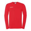 Uhlsport Essential Kids Funktionssweatshirt Kinder - rot/wei&szlig;