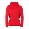 Uhlsport Equipe 29 Multi Hood Women Trainingsjacke Damen - rot/wei&szlig;/schwarz