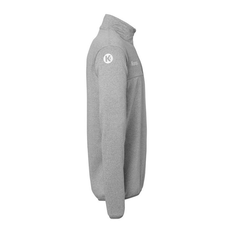 Kempa Kempa 1/4 Zip Top Funktionssweatshirt - dark grau melange - 5 | SportScheck