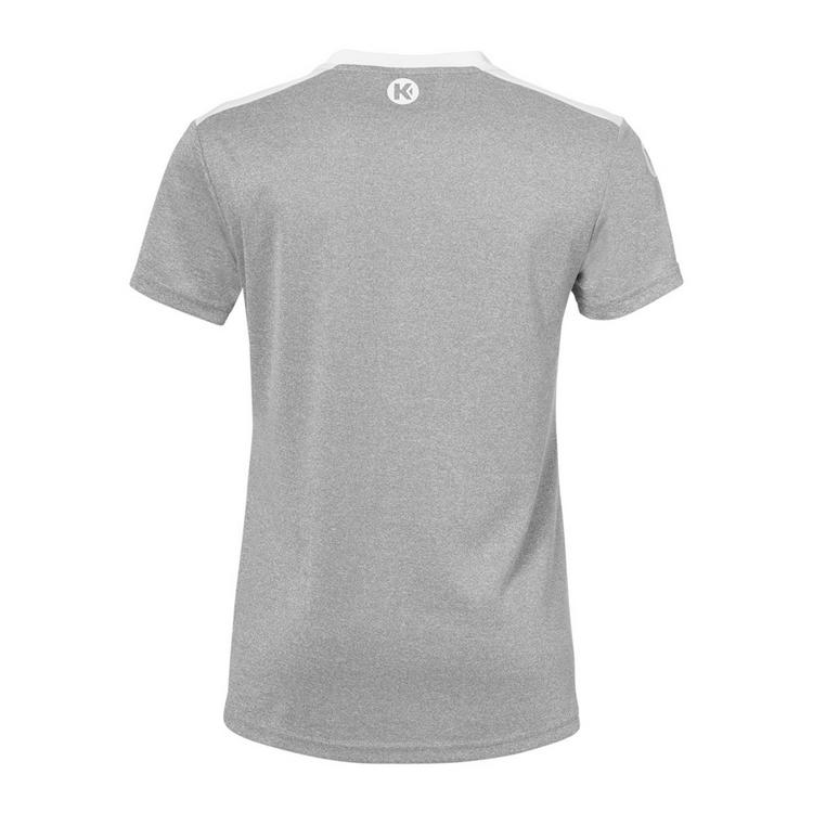 Kempa Kempa Emotion 27 Women T-Shirt - dark grau melange/wei&szlig; - 1 | SportScheck