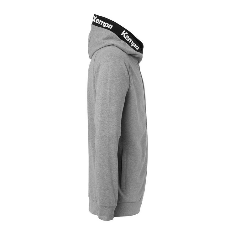 Kempa Kempa Core 26 Kapuzenjacke - dark grau melange - 5 | SportScheck
