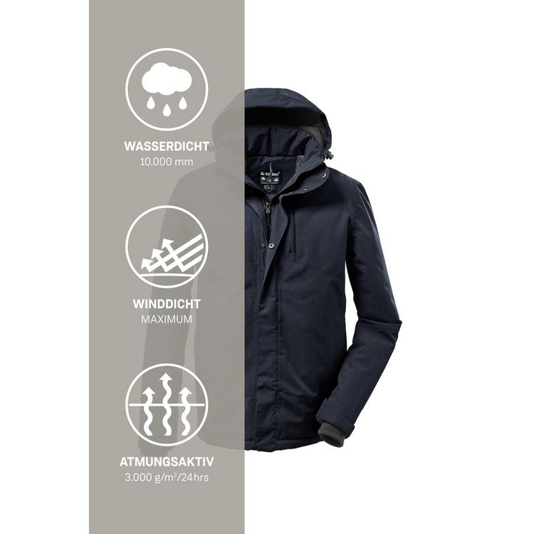 KILLTEC KILLTEC KOW 161 Funktionsjacke Herren - Blau3013 - 4 | SportScheck