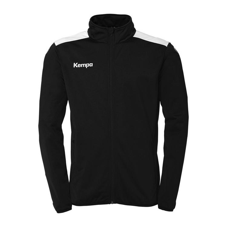 Kempa Kempa Emotion 27 Poly Jacke Kids Trainingsjacke Kinder - schwarz/wei&szlig; - 0 | SportScheck