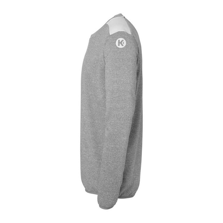 Kempa Kempa Emotion 27 Funktionssweatshirt - dark grau melange/wei&szlig; - 4 | SportScheck