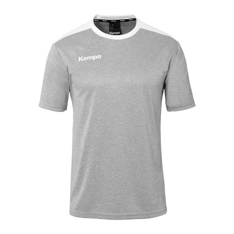 Kempa Kempa Emotion 27 T-Shirt - dark grau melange/wei&szlig; - 0 | SportScheck