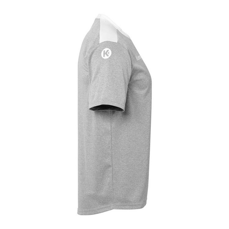 Kempa Kempa Emotion 27 T-Shirt - dark grau melange/wei&szlig; - 5 | SportScheck