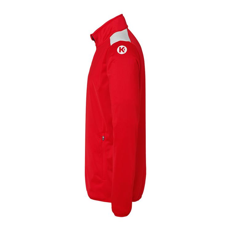Kempa Kempa Emotion 27 Poly Jacke Kids Trainingsjacke Kinder - rot/wei&szlig; - 4 | SportScheck